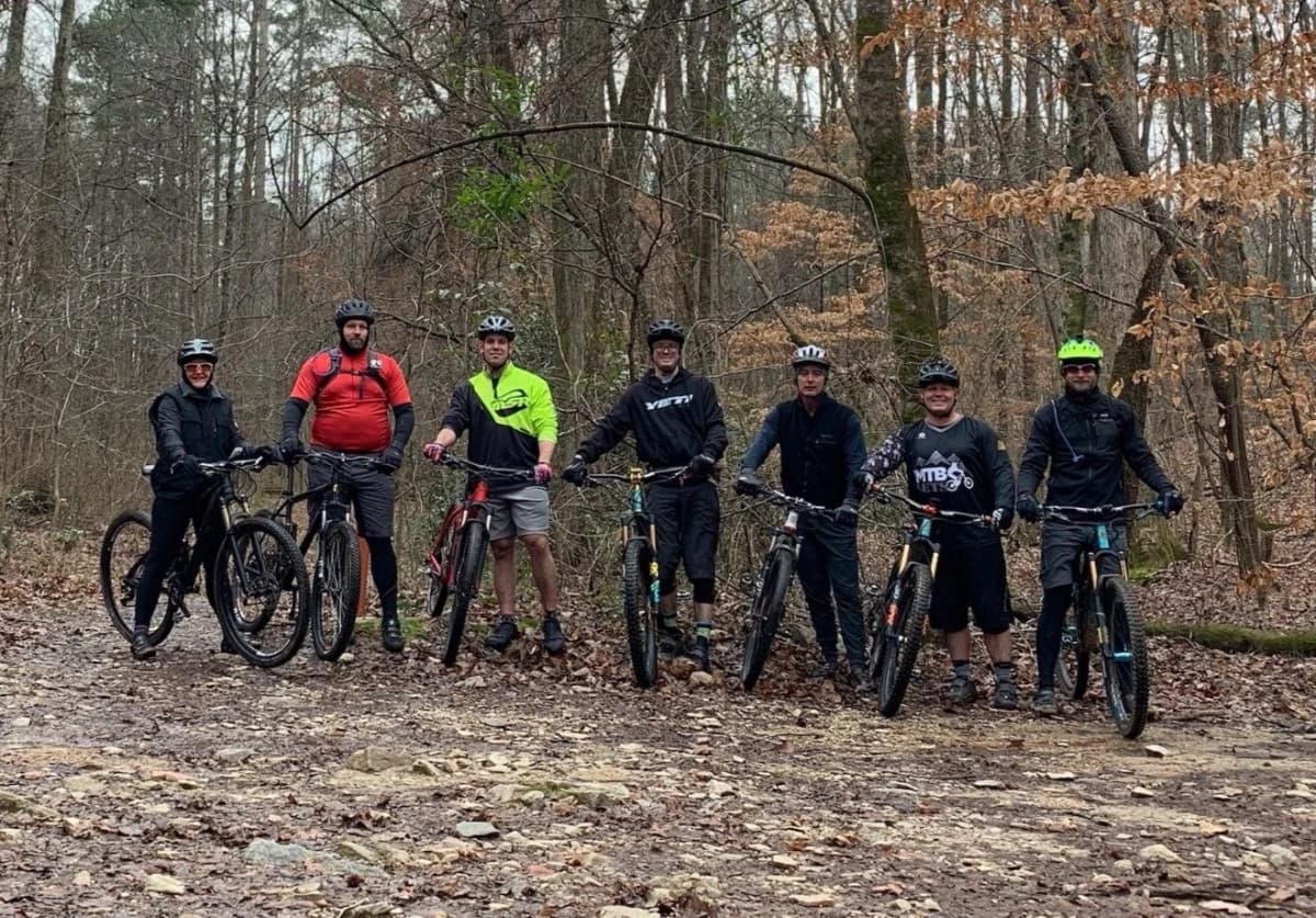 MTB Vets team